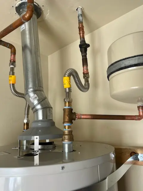 Water heater installation and plumbing repair in Rosemawr